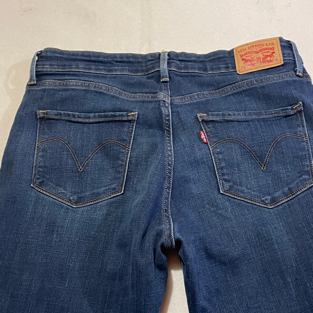 Levi's Dark Blue Women's Skinny Jeans size 12 - Picture 8 of 11